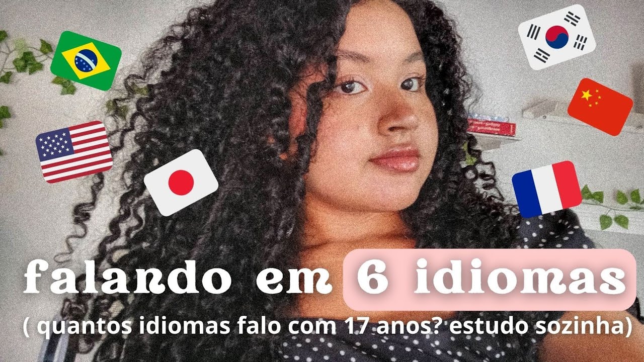 FALANDO EM 6 IDIOMAS - falando em Inglês, Coreano, Mandarim, Japonês e Francês
