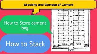 Download the video "Stacking and Storage of Cement Bag at Site according IS 4082 : 1996"