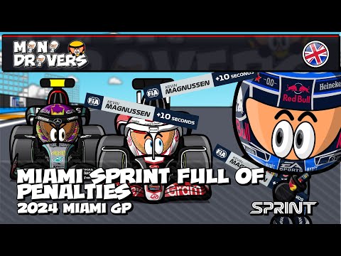 [EN] F1 2024 Miami GP - Sprint - Miami sprint full of penalties