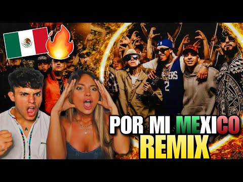 🇪🇸 ESPAÑOLES REACCIONAN a POR MI MÉXICO REMIX 🇲🇽🔥 *NOS VOLVEMOS  LOCOS*
