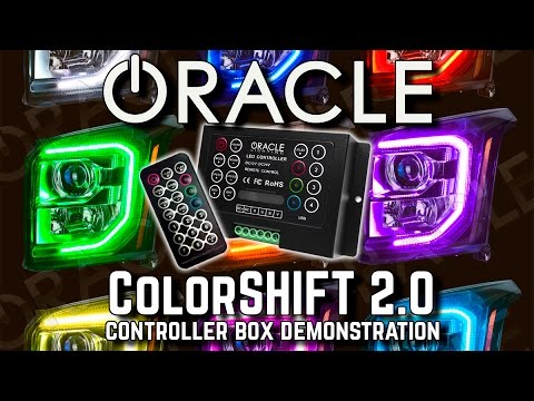 ORACLE ColorSHIFT 2.0 Controller Box DEMO - Patterns, Modes & Order
