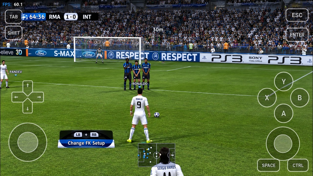 😲 INCREÍBLE PES 2011 de PS3 PARA CELULAR, CON MODOS DE JUEGO Y NARRADOR EN ESPAÑOL 