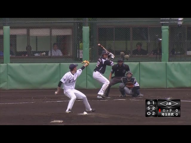 【ファーム】ライオンズ・伊藤が3者連続三振を奪う!! 2018/6/28 L-M(ファーム)