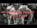 How to Blow up your Pecs Fast!