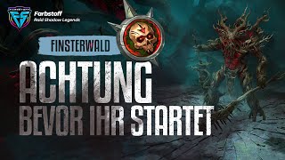 Attention - Before you start the Dark Forest, you should know this [Test Server]