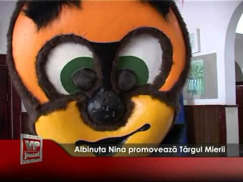 Albinuţa Nina promovează Târgul Mierii