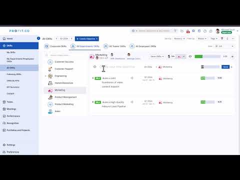 How do I create an individual objective?