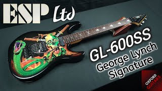 Video thumbnail for ESP LTD GL600SS Skulls & Snakes 2004 George Lynch Signature Lynch Mob Dokken guitar close up video by Oxford Guitars