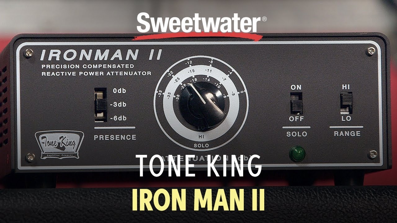 Tone King Ironman II 100-watt Reactive Power Attenuator Demo - YouTube