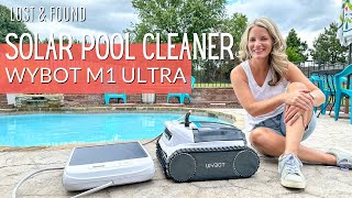 Amazing Robotic Pool Cleaner! WYBOT M1 Ultra Unboxing & Review, Cordless Vacuum with Solar Charger