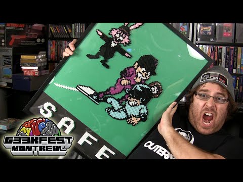 GeekFestMtl: Le Lapin Arbitre de Bad News Baseball en Pixel Art