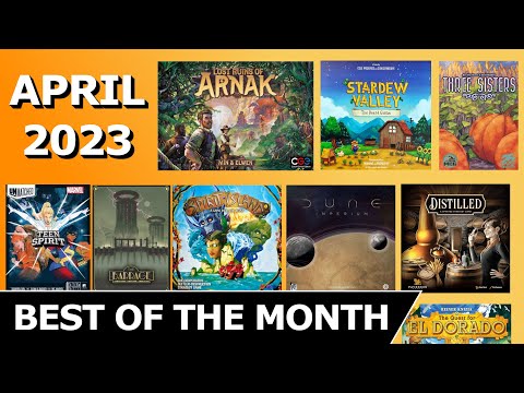 Best of the Month - Board Games Played In April 2023
