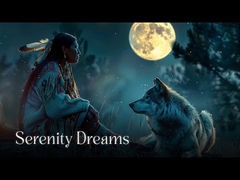 Serenity Dreams - Native American Flute & Night Whispers - Heal Your Soul Music Of The Great Spirit