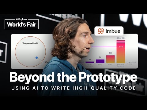Beyond the Prototype: Using AI to Write High-Quality Code - Josh Albrecht, Imbue