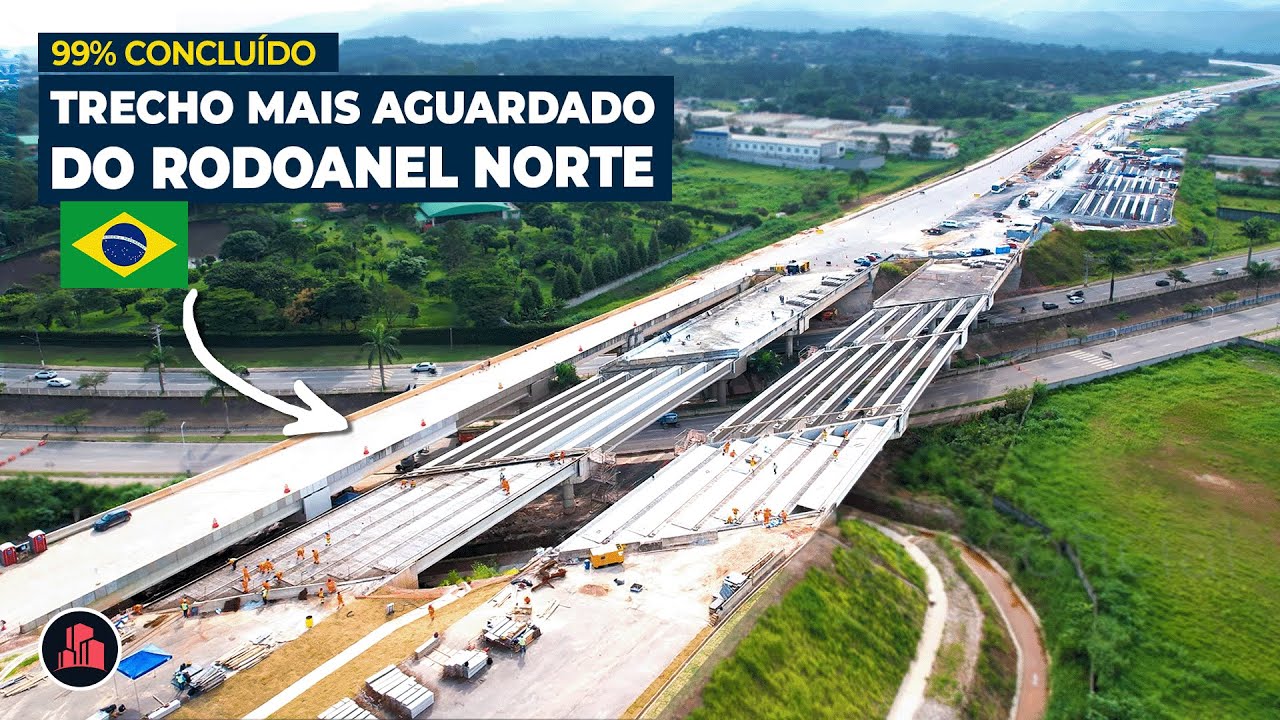 TRECHO ARUJÁ - O Trecho do Rodoanel Norte que Vai Mudar a Infraestrutura Viária de São Paulo