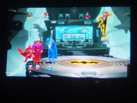 Agent smith and black Adam vs Batman and Superman