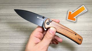 Sencut Sachse Button Lock Pocket Knife - User Review