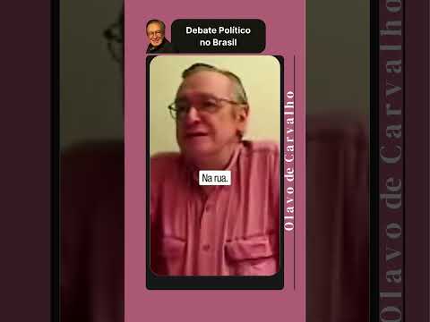 Debate Político no Brasil - Olavo de Carvalho #cof #aula #filosofia