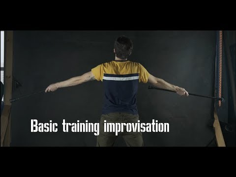 Double staff | Basic training improvisation