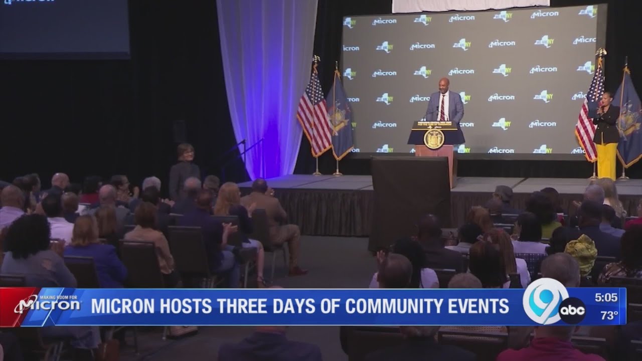 Micron hosts three days of community events