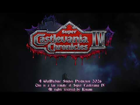 Super Castlevania Chronicles IV announcement trailer
