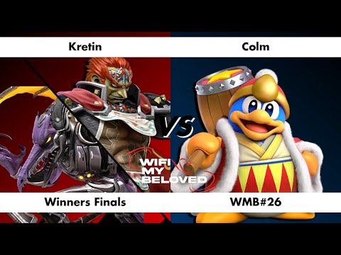 WMB#26 | Kretin (Ganondorf/Ridley) Vs Colm (King DeDeDe) | Winners Finals