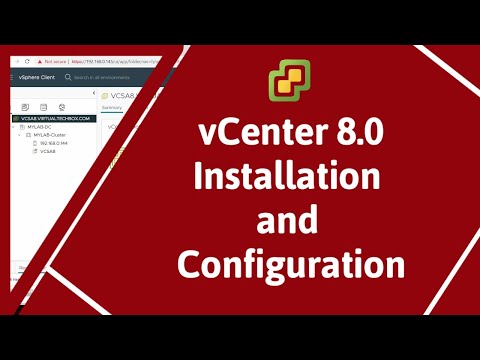 vCenter 8 | vCenter 8 Installation | VCSA 8 Installation | vCenter 8.0  | VCSA 8.0 | vSphere 8|VCSA8