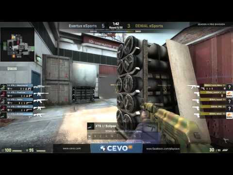 CEVO-Pro CS:GO Season 4: Exertus vs. Denial - Week 2:2 on de_cache