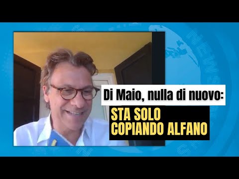 Di Maio, nulla di nuovo: sta solo copiando Alfano - Zuppa di Porro 3 lug 2022