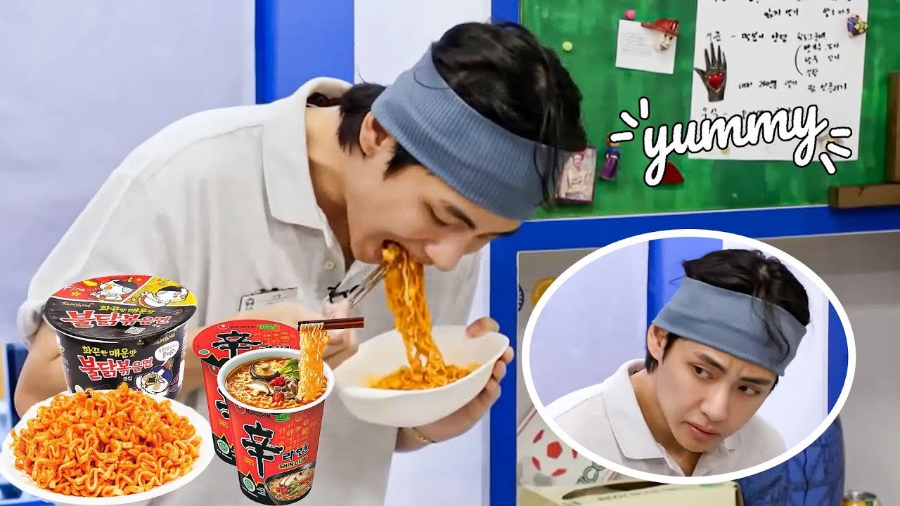 BTS Love for Ramen/ バンタンのラーメン愛