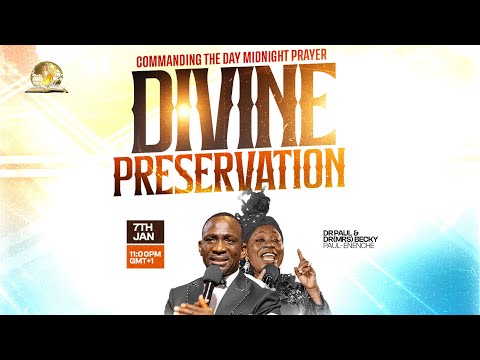 COMMANDING THE DAY MIDNIGHT PRAYER || DIVINE PRESERVATION || 07-01-2026