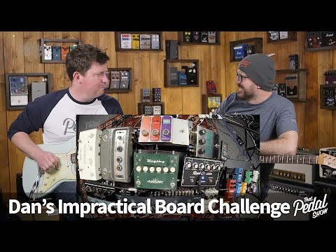 Dan's Impractical Pedalboard Challenge: Huge or Tiny?