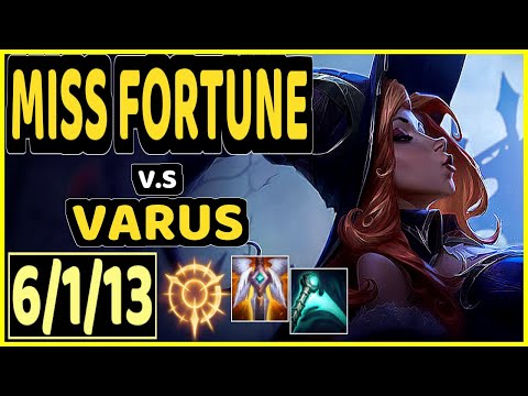 INNAXE (MISS FORTUNE) vs VARUS - 6/1/13 KDA BOTTOM ADC CHALLENGER GAMEPLAY - EUW