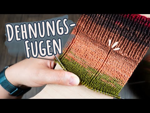 Perfektes Herrensocken Muster: Dehnungsfugen 👨‍🔧