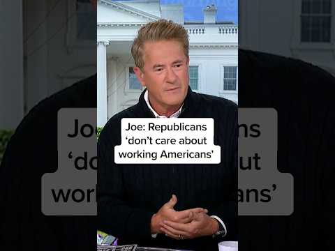 Joe: Republicans ‘don’t care about working Americans’