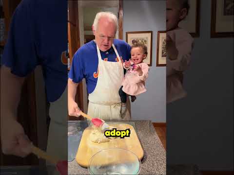 this old man adopted a baby as she bought smile to his face after a long time