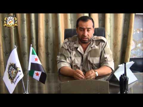 مقابلة مع قائد لواء عباد الرحمن المقدم المنشق أحمد السعود عن رأيه حول الغارات الغارات الإسرائيلية على مواقع النظام في دمشق