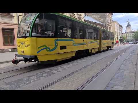 Trams of Lviv#travel #traveltolviv #tram