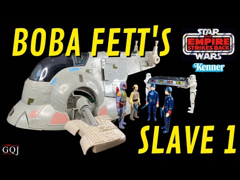 Kenner STAR WARS ESB 3 3/4" Boba Fett 1981 Slave 1 Cool Toy Review