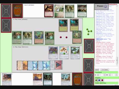 Playing Magic at TradeCardsOnline.com