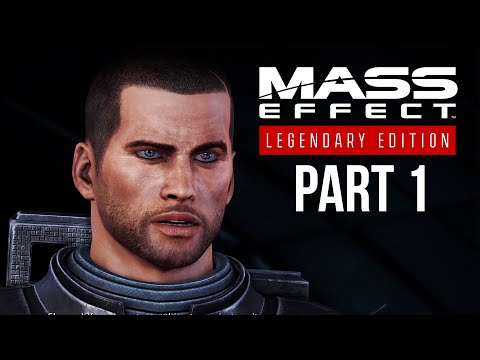 Mass Effect Legendary Edition Gameplay Walkthrough Part 1 - Mass Effect Remastered (4K 60fps PS5)
