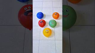 FiVe Emoji Color Balloon Orbeez Popping Reverse