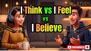 How To Use "I Think vs I Feel & I Believe" | Learn the Difference Through Real English Conversations