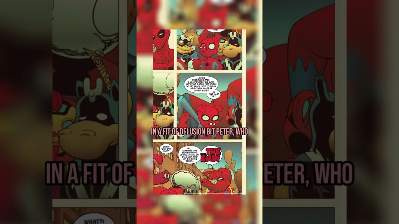 The Hidden World of Spider Ham Earth 8311 Revealed #marvel #comics #marvelcomics #shorts