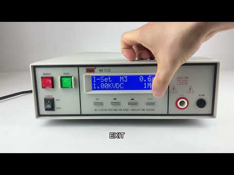 REK RK7122 Programmable AC DC Withstand Voltage Insulation Tester AC 0-5KV DC0-6KV