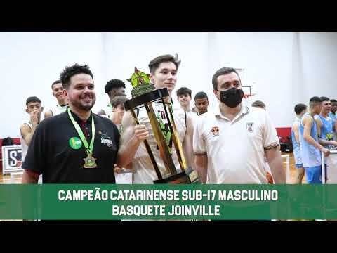 Basquete Joinville conquista título Catarinense Sub-17 de Basquete Masculino 2021