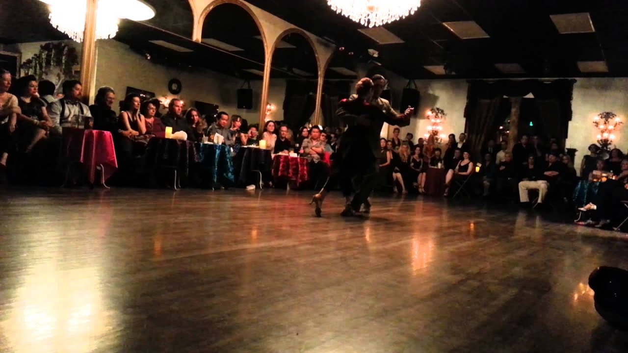 Leonardo Barrionuevo and Miriam Larici at the Grand Opening of Milonga Luna - "Historia de un Amor"