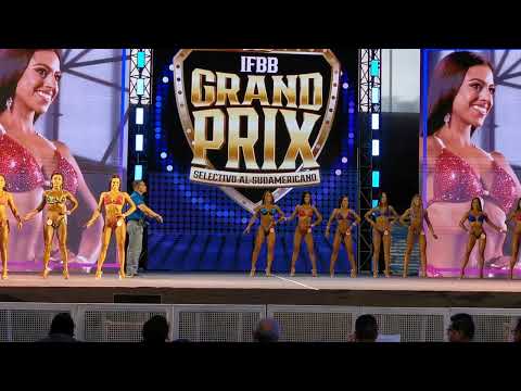 Premiacion Categoría Bikini Fitness senior hasta 1.60 m