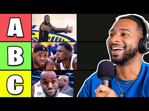 We Put The Funniest LeBron Moments In a Tier List