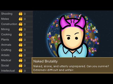 Can I Survive All Passions No Skills In Rimworld?